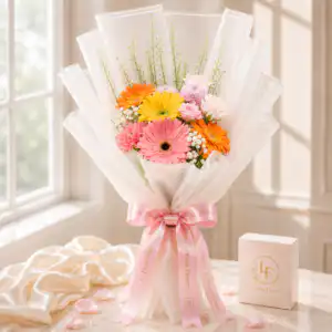 ช่อดอกไม้ Le Fleur Sunrise Harmony