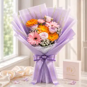 ช่อดอกไม้ Le Fleur Lavender Bliss