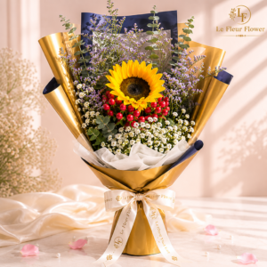 ช่อดอกทานตะวัน Le Fleur Sunlit Grace