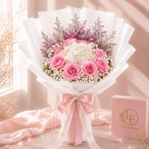 ช่อดอกไม้ Le Fleur Rosé Impériale