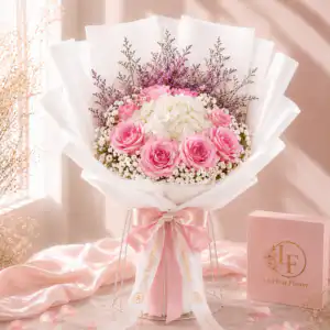 ช่อดอกไม้ Le Fleur Rosé Impériale