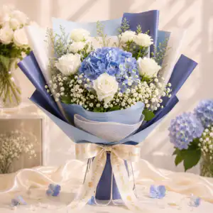 ช่อดอกไม้ Le Fleur Azure Romance