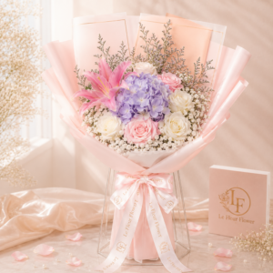 ช่อดอกไม้ Le Fleur Harmonie Pastelle