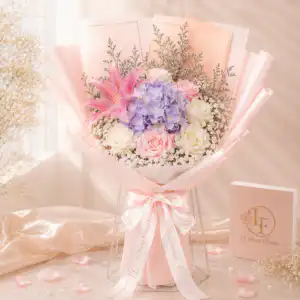 ช่อดอกไม้ Le Fleur Harmonie Pastelle