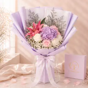 ช่อดอกไม้ Le Fleur Lavande Éternelle