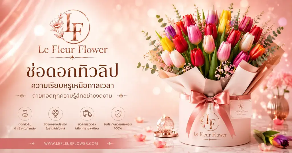 A bouquet of tulips Le Fleur Flower