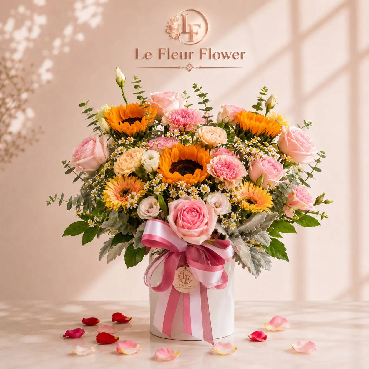 แจกันดอกไม้ Le Fleur Soleil Harmonie