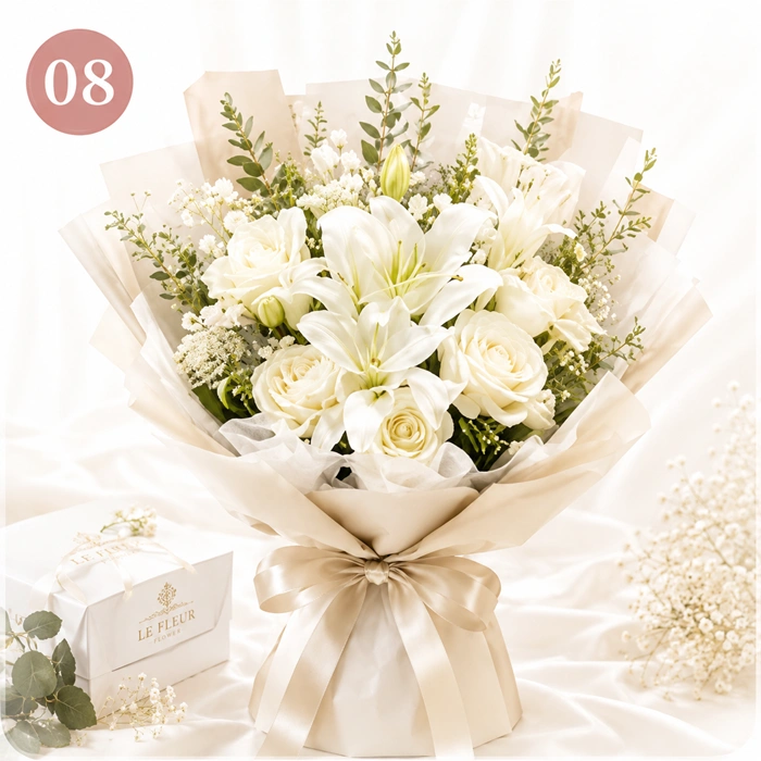 ช่อดอกไม้ขอบคุณ Le Fleur Flower