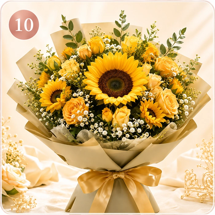 ช่อดอกไม้ให้กำลังใจ Le Fleur Flower