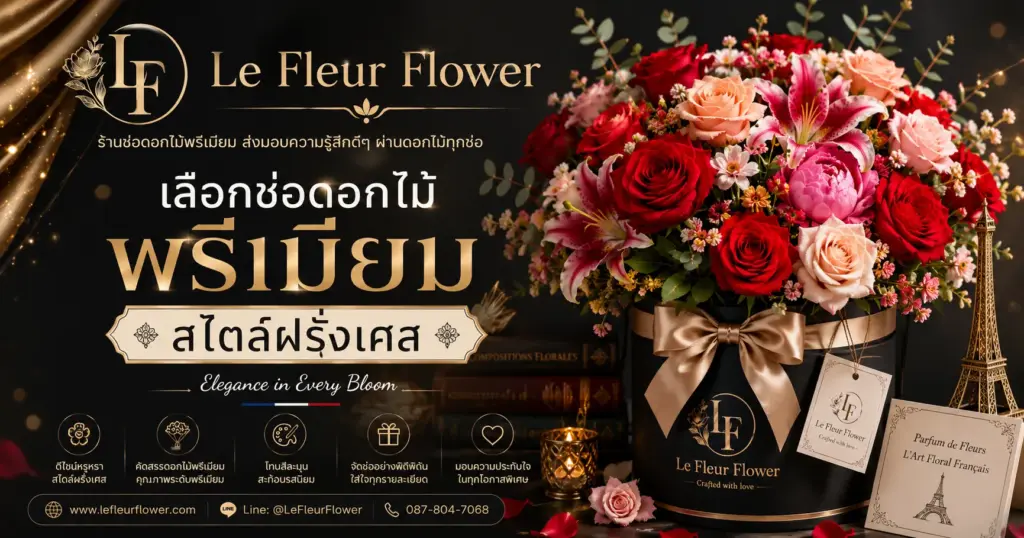 ร้านดอกไม้ใกล้ฉัน Le Fleur Flower